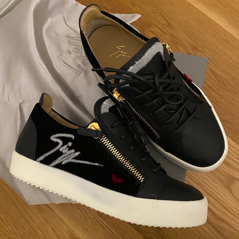 New Giuseppe Zanotti London May Sneakers Size 37.5